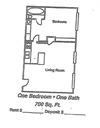 Large 1 bed 1 bath